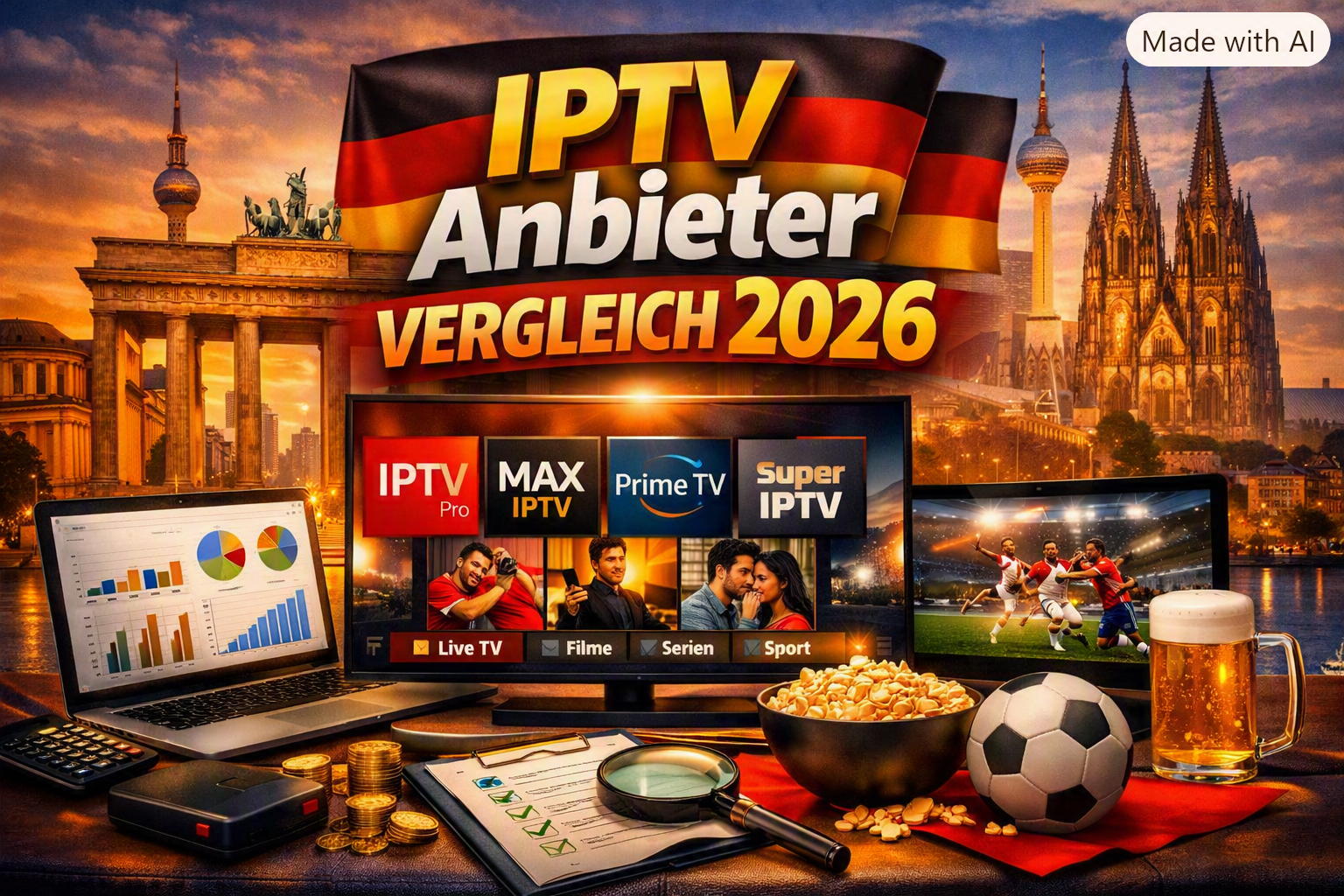 IPTV Anbieter Vergleich 2026
